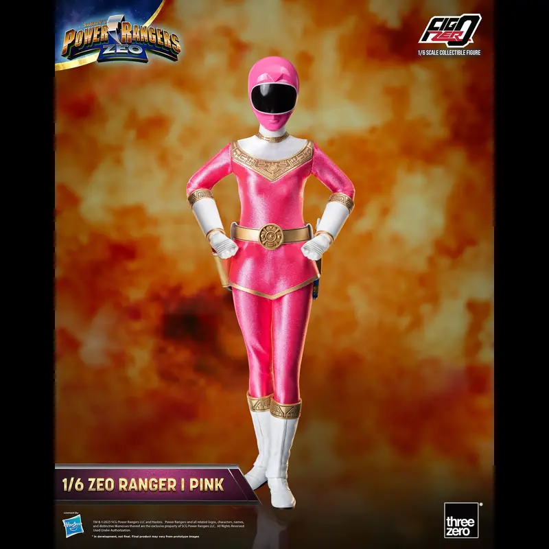 Figzero Power Rangers Zeo Ranger I Pink 1:6 Scale Figure 1