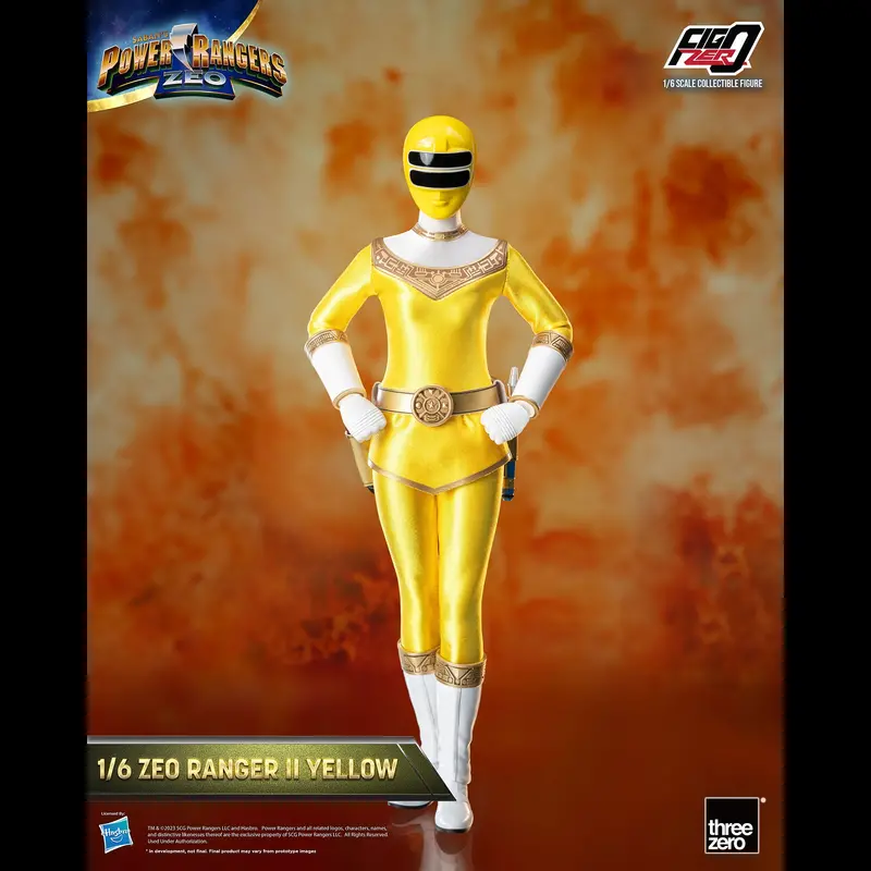Figzero Power Rangers Zeo Ranger Ii Yellow 1:6 Scale Figure 1