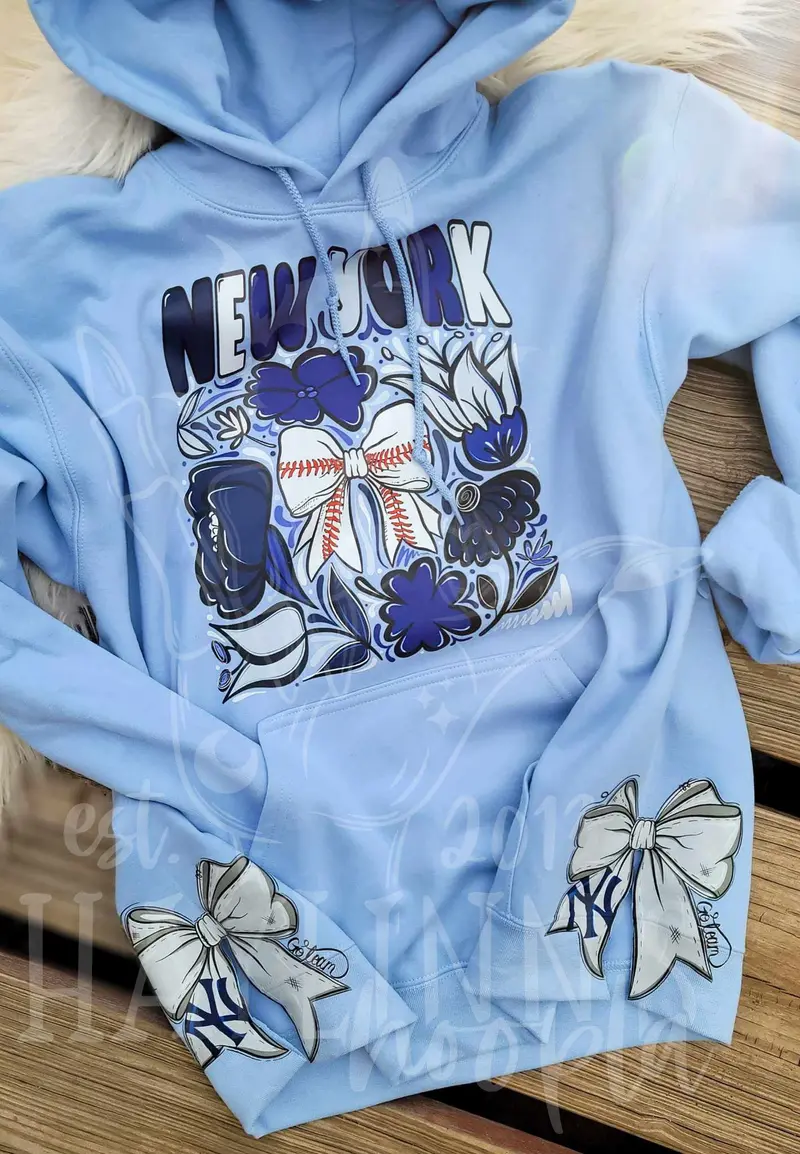 Floral Baseball Doodle Outfit With Coordinating Bow Accents 1