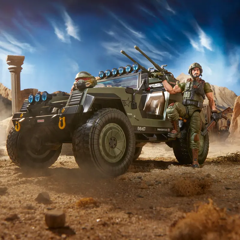 G.I. Joe Classified Series #112 Clutch With Vamp Vehicle 1