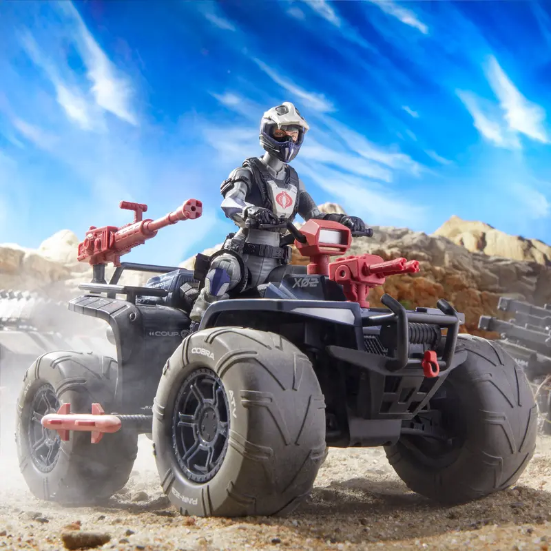 G.I. Joe Classified Series #119: Cobra Ferret Scout With Atv Vehicle Set 1