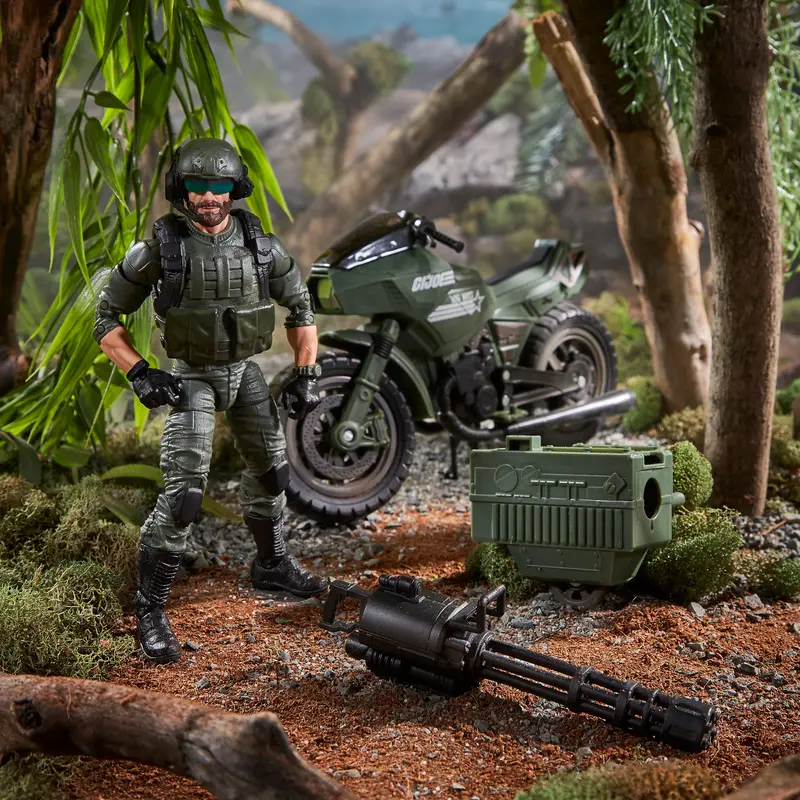 G.I. Joe Classified Series – Breaker (Alvin Kinney) With Ram Cycle 1