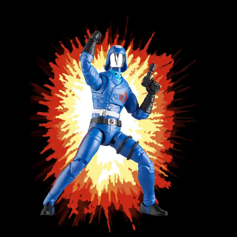 G.I. Joe Classified Series Retro-Style Cobra Commander On Vintage Cardback 1