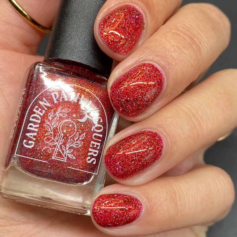 Garden Path Lacquers Valentine’S Nail Polish: "Baciami" — Seasonal Overstock Sale 1