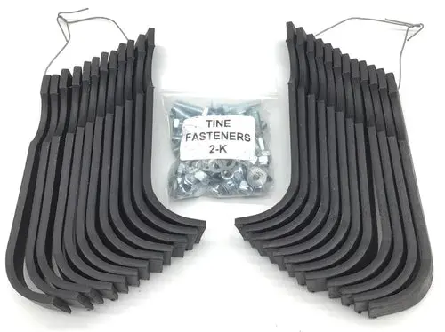 Genuine Bcs Tine Kit T30U With Hardware For Tiller Models (1983 And Newer) 1