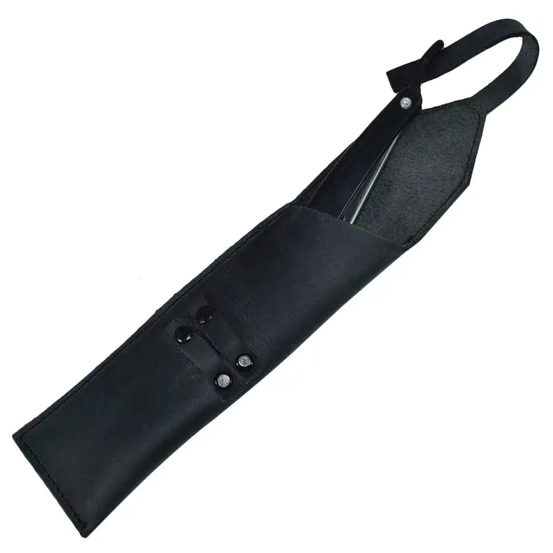 Genuine Leather Straight Razor Storage Sleeve 1