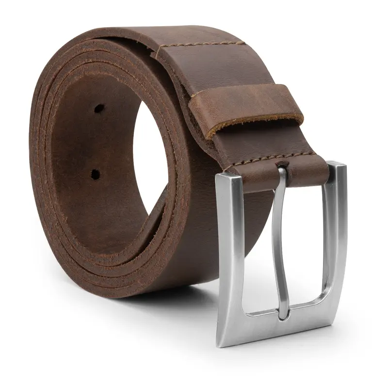 Handcrafted Rustic Leather Waist Belt 1