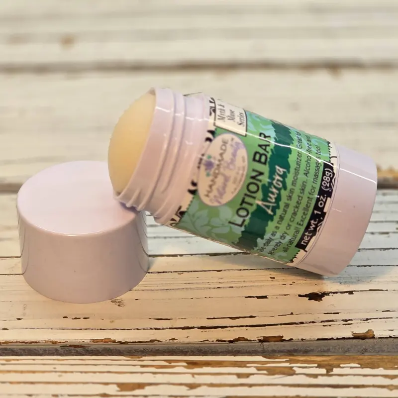 Handmade Natural Beauty Solid Lotion Bar: "Aurora" Clearance 1