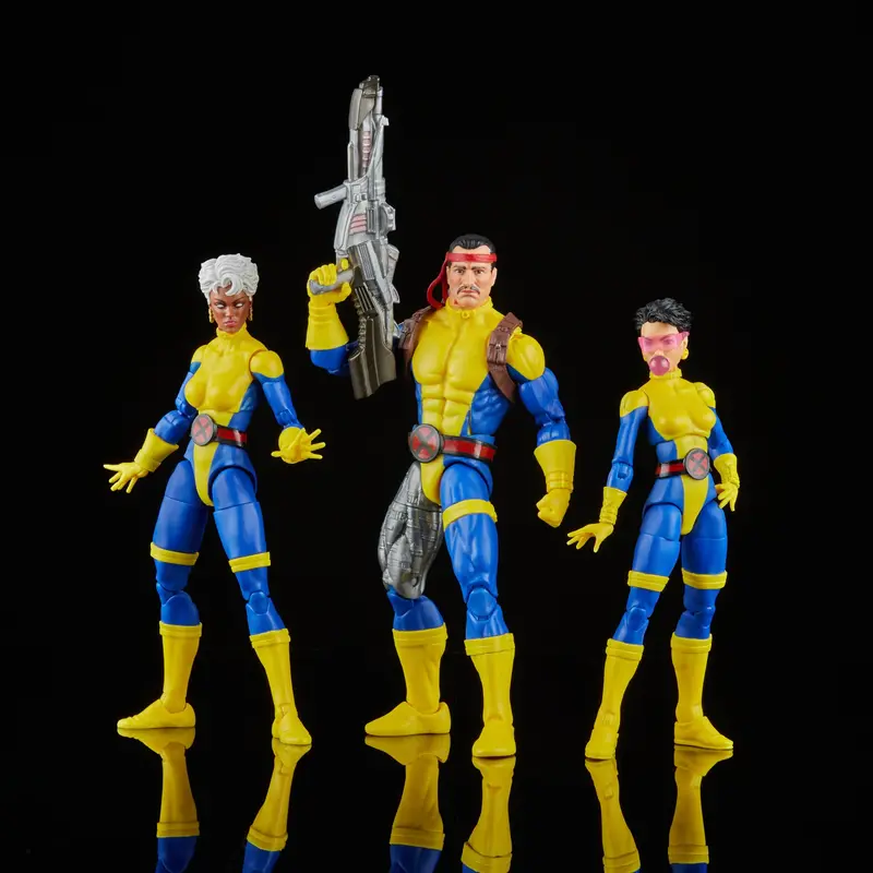 Hasbro Marvel Legends Forge, Storm & Jubilee Trio Set 1