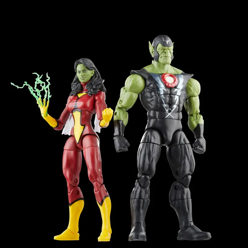 Hasbro Marvel Legends – Skrull Queen And Super-Skrull Duo Figure Set 1