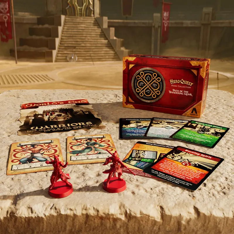 Heroquest: Path Of The Wandering Monk Hero Set 1