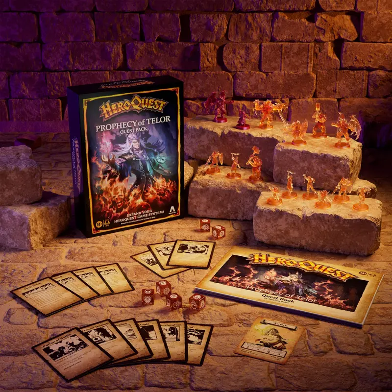 Heroquest Prophecy Of Telor Adventure Expansion – Requires Base Game 1