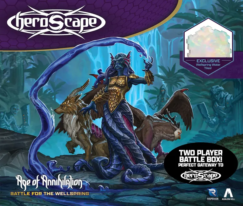 Heroscape Battle For The Wellspring Battle Box – Standard Unpainted Edition 1