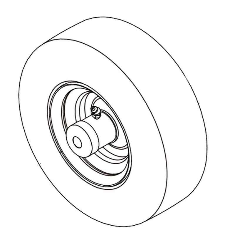 Hustler 606742 Tire And Wheel Assembly – 13X5.00-6 1
