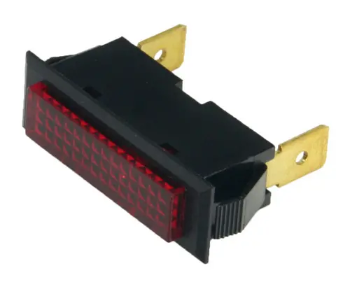 Hustler M.I.L. Red Warning Indicator Light (Part #712257) For Trimstar, Fastrak, X-One, X-Ride, Super Z, Surfer Pro, And Other Models 1