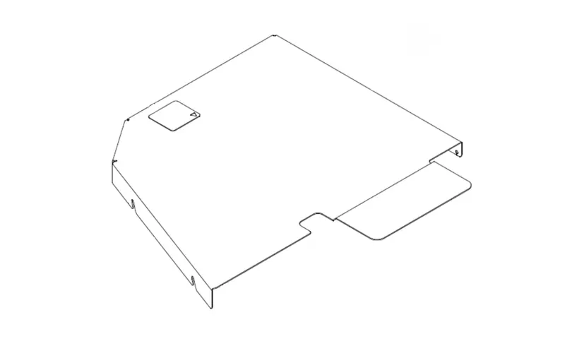 Hustler Oem Right-Side Pulley Cover – Yellow Painted, Designed For 72" Rear-Discharge Super Z, Super Z Hd, And Legacy Diesel Z Units 1