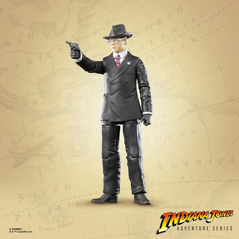 Indiana Jones Adventure Series Major Arnold Toht Action Figure 1