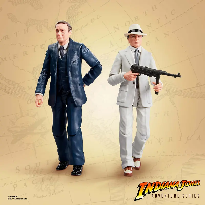 Indiana Jones Adventure Series – Marcus Brody & René Belloq Ark Showdown Duo 1