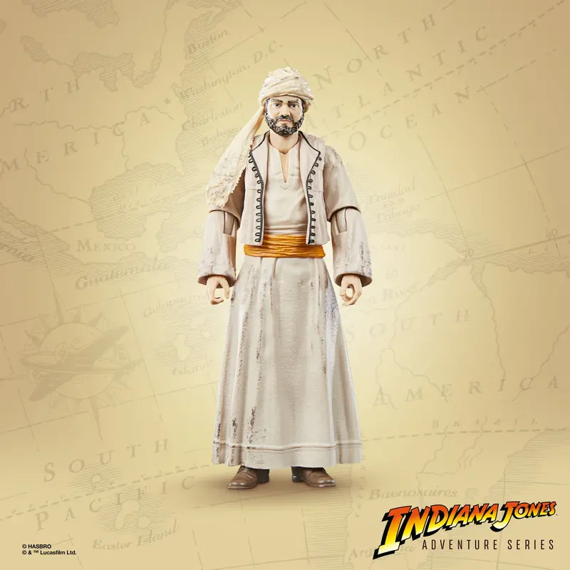 Indiana Jones Sallah Action Figure – Adventure Series Collectible 1