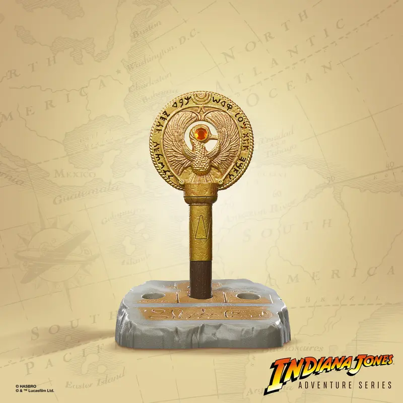Indiana Jones Staff Of Ra Replica – Adventure Series Headpiece Prop 1