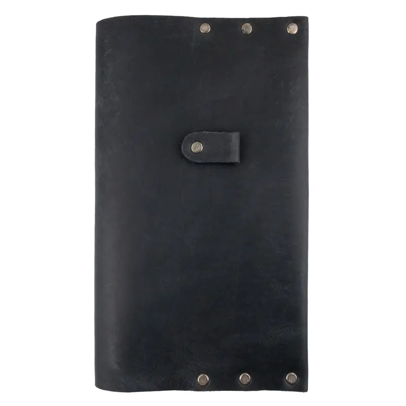 Industrial-Style Riveted Journal Cover – Fits Standard 5 X 8.5-Inch Notebooks 1