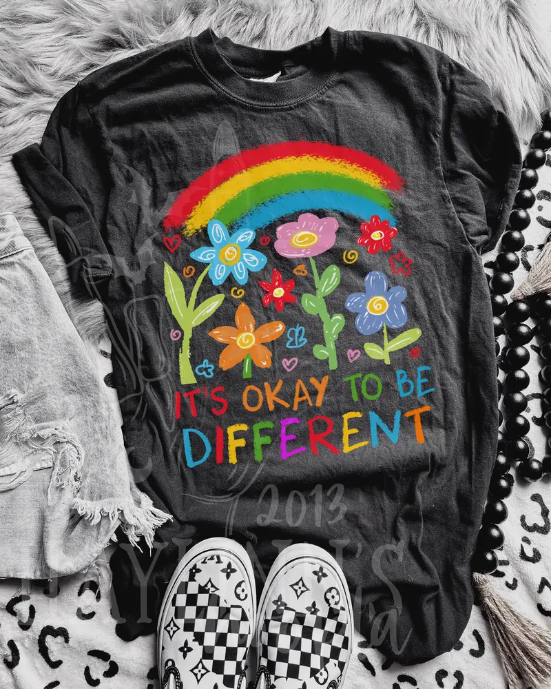 It’S Okay To Be Different Inclusive Tee 1