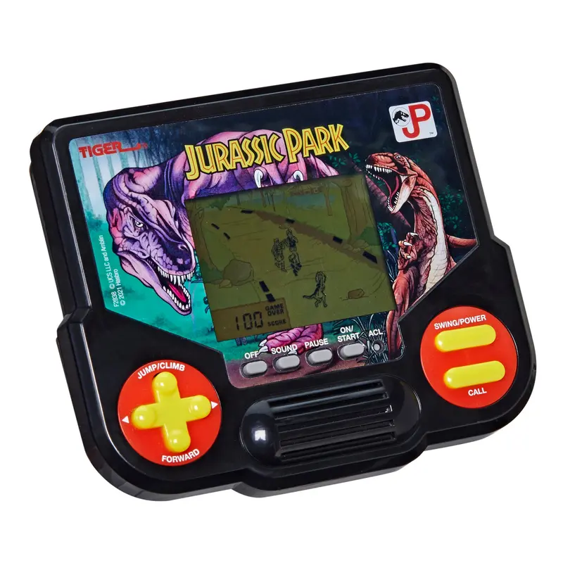 Jurassic Park Lcd Electronic Handheld Game By Tiger Electronics 1