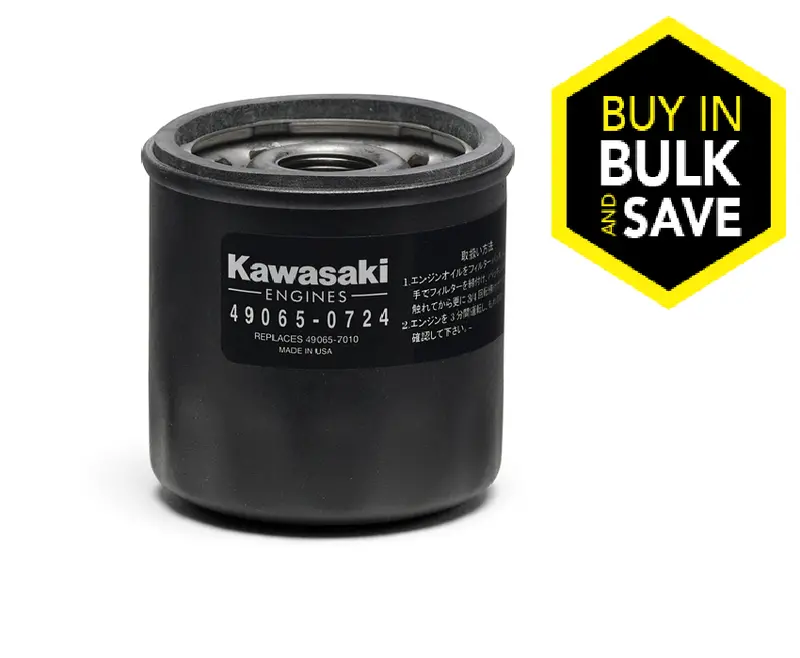 Kawasaki 49065-0734 / 49065-0724 / 49065-7010 Oil Filter For Fd And Compatible Fx Series Engines 1