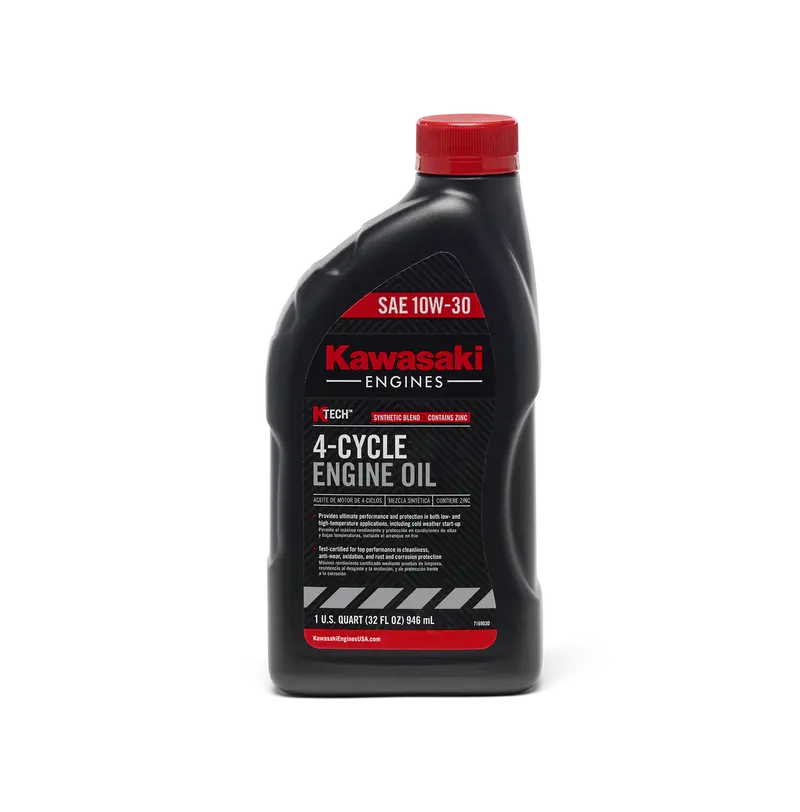Kawasaki 99969-6081 Sae 10W-30 Ktech Engine Oil – 32 Oz Oem Bottle 1