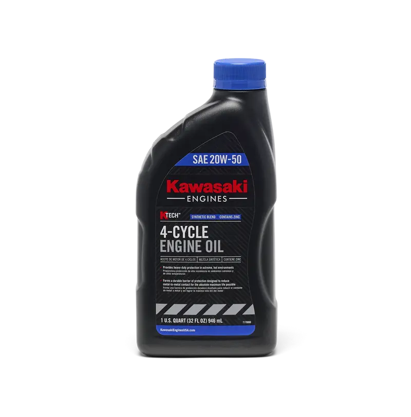 Kawasaki 99969-6298 Sae 20W-50 Ktech Engine Oil – 32 Oz Oem Bottle 1
