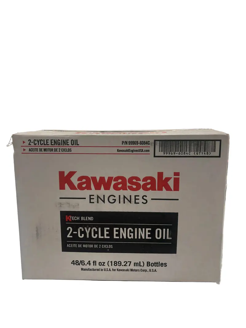 Kawasaki Ktech 2-Cycle Blend Oil – 6.4 Oz Bottle, Pack Of 48 (Convenient Small-Volume Supply) 1