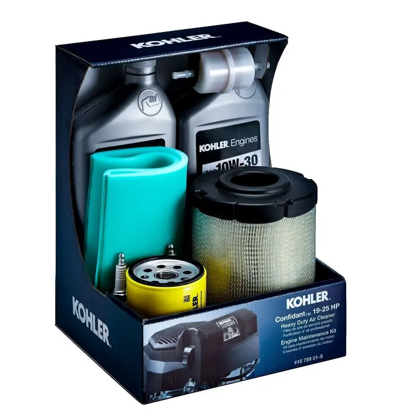 Kohler 16 789 01-S Maintenance Kit For Twin-Cylinder Confident Series Engines 1