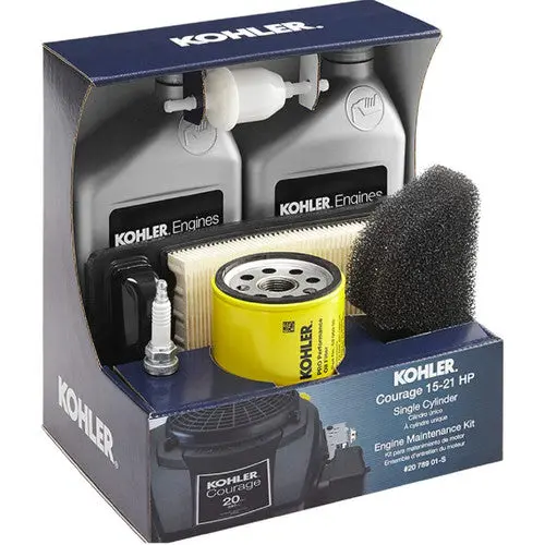 Kohler 20 789 01-S Maintenance Kit For Single-Cylinder Courage Series Engines 1