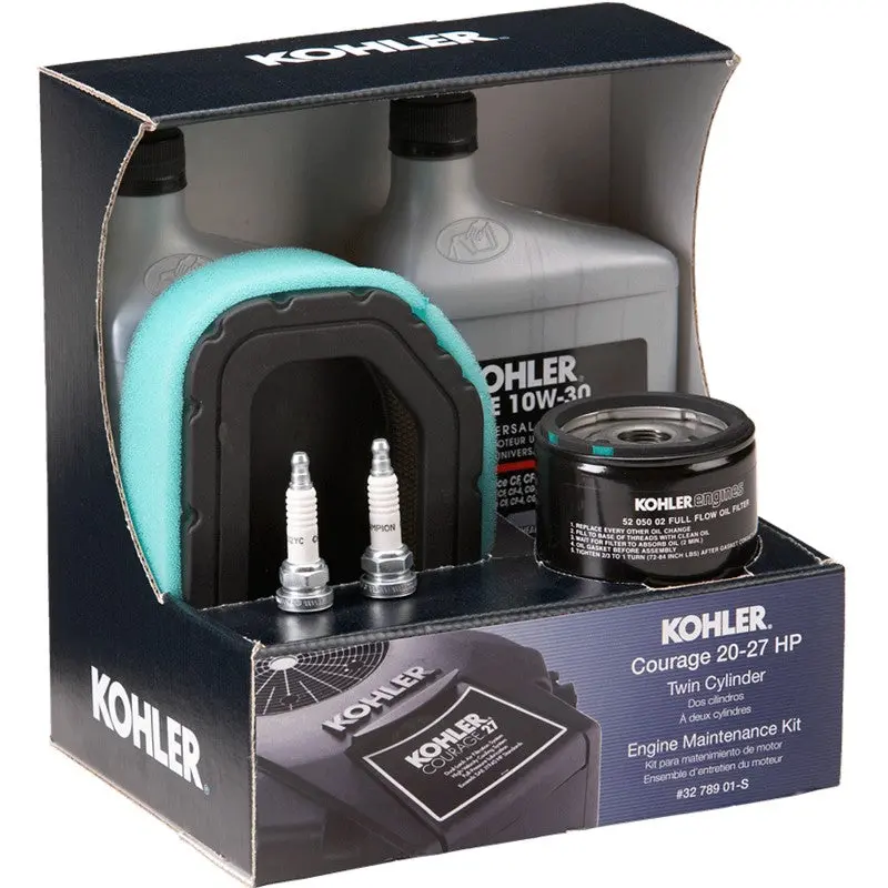 Kohler Oem Maintenance Kit 32-789-01-S For Twin-Cylinder Courage Engines 1
