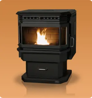 Kozi Baywin – Freestanding Pellet Stove 1