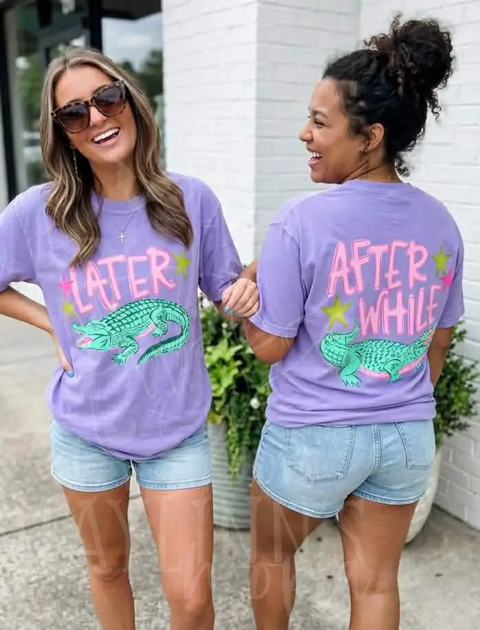 Later Gator & After While Crocodile Apparel Duo 1