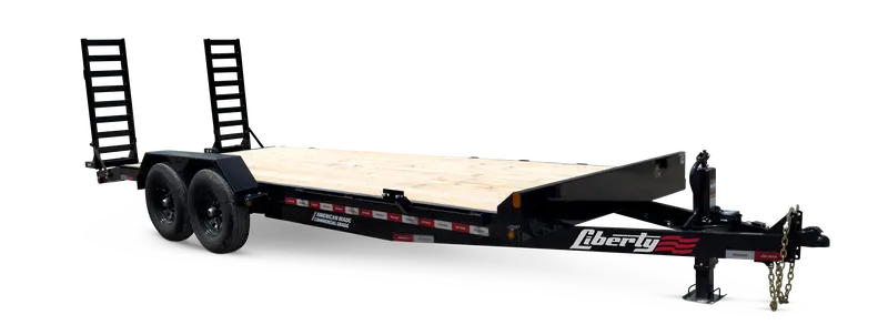 Liberty 83" X 16' + 2' Dovetail Equipment Hauler – 14,000 Lb Capacity 1