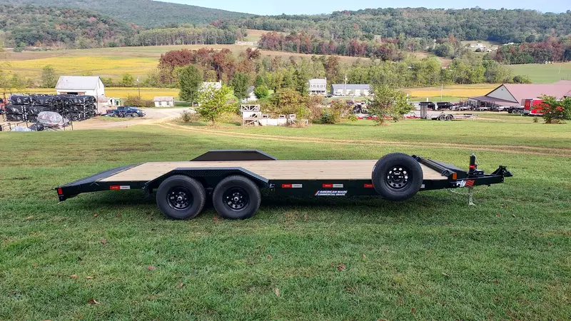 Liberty 83" X 18' + 2' Dovetail 10,000-Lb Car Hauler 1