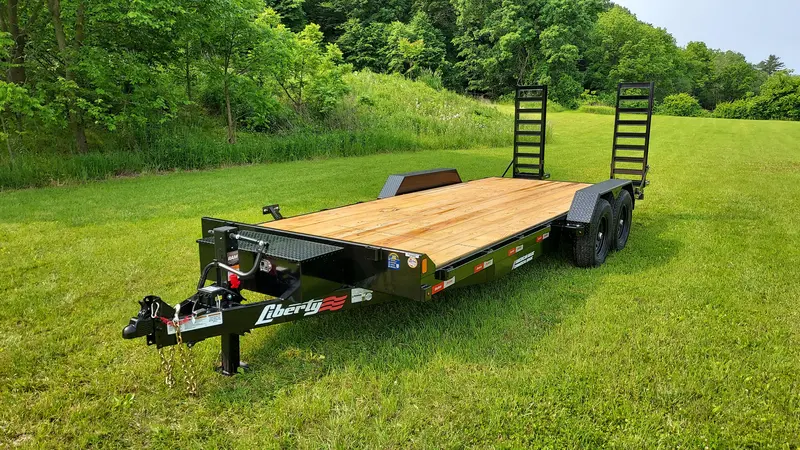 Liberty 83" X 18' + 2' Dovetail Equipment Hauler – 14,000 Lb Capacity 1