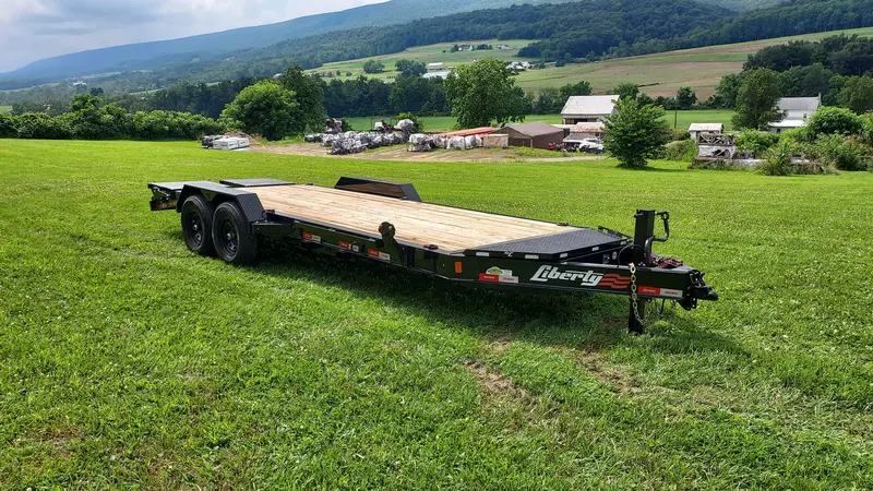 Liberty 83" X 20' Heavy-Duty 15,000 Lb Equipment Hauler Trailer 1