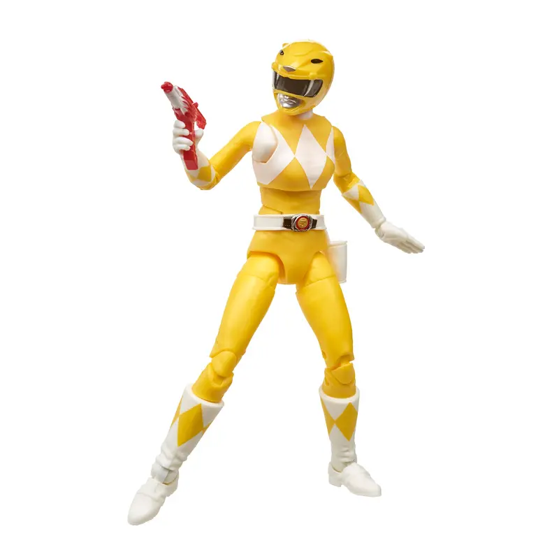 Lightning Collection Mighty Morphin Yellow Ranger Action Figure – Power Rangers Toy 1
