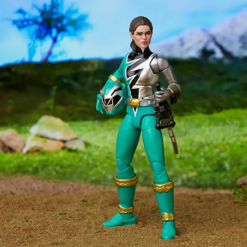Lightning Collection Power Rangers Dino Fury: Green Ranger Action Figure 1