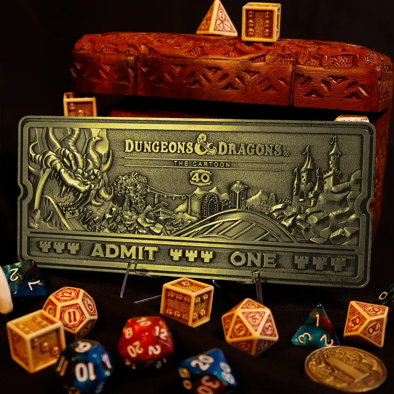 Limited Edition Metal Anniversary Commemorative Ticket 1