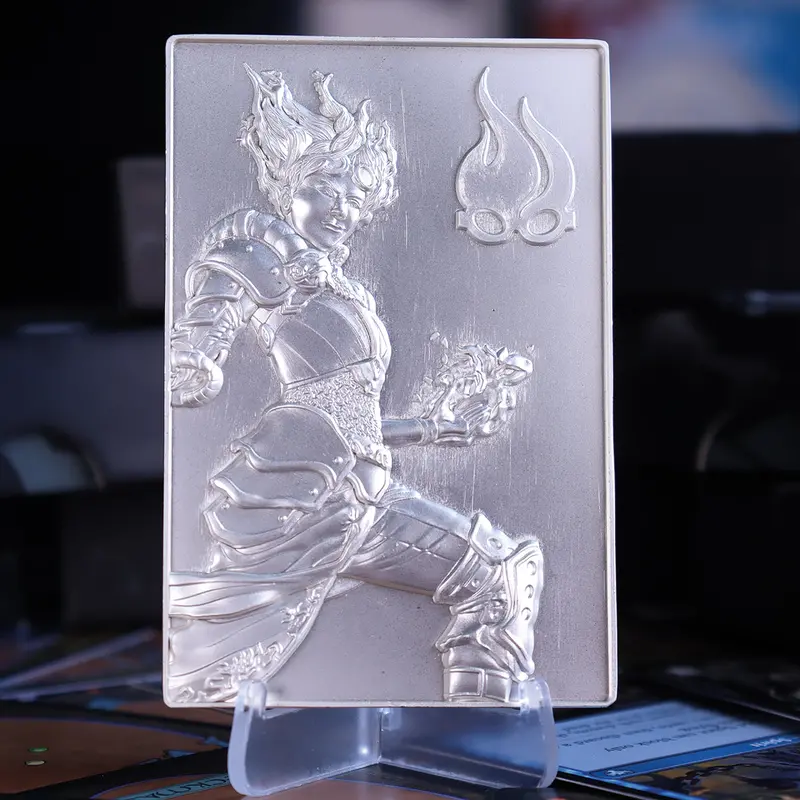 Magic: The Gathering Chandra Nalaar Silver-Plated Collector’S Medallion (.999 Fine Silver) 1