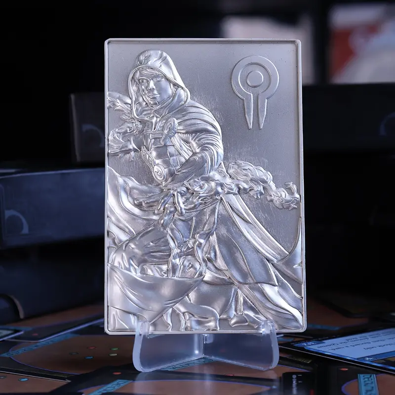 Magic: The Gathering Jace Beleren Silver-Plated Collector’S Medallion (.999 Fine Silver) 1