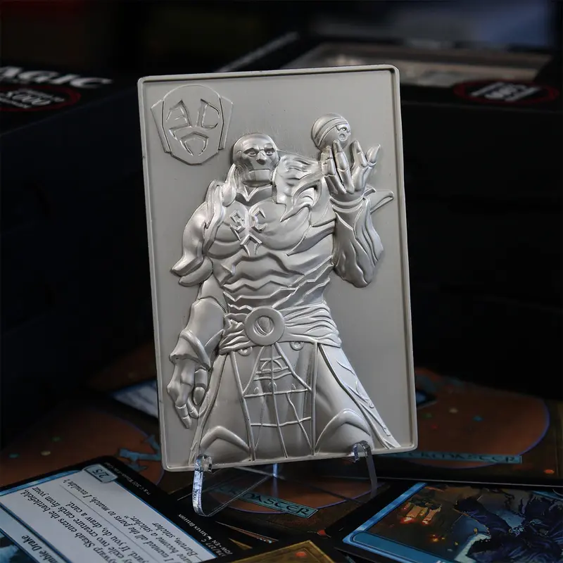 Magic: The Gathering Karn Silver-Plated Collector’S Medallion (.999 Fine Silver) 1