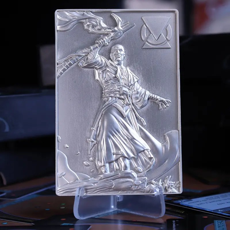 Magic: The Gathering Teferi Silver-Plated Collector’S Medallion (.999 Fine Silver) 1