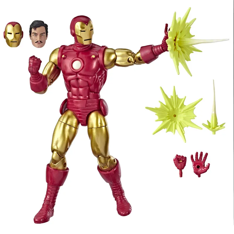 Marvel Legends 80Th Anniversary Iron Man Figure – Commemorative Edition 1