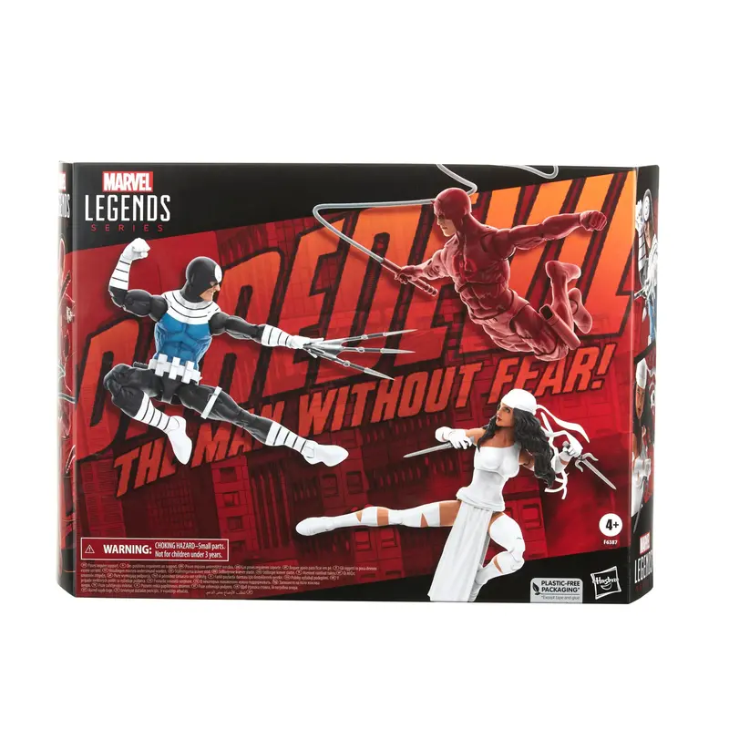 Marvel Legends Daredevil, Elektra & Bullseye 3-Pack 1