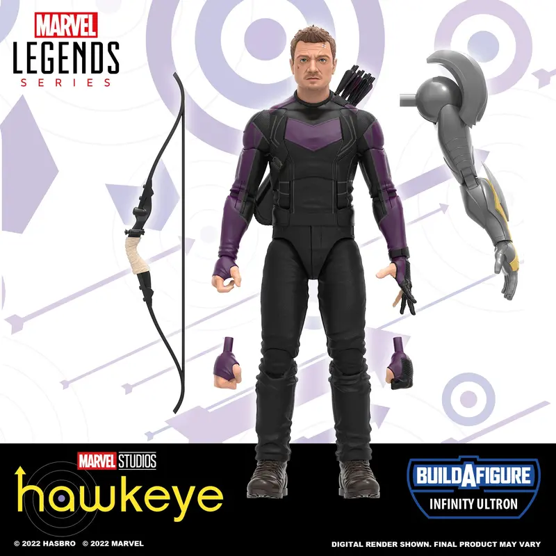 Marvel Legends Hawkeye (Clint Barton) Figure – Disney+ Series Edition 1